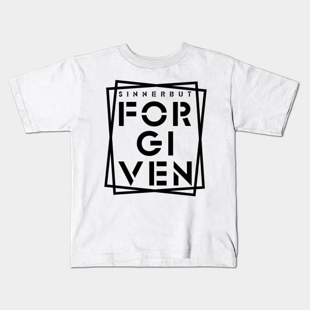 Forgiven Kids T-Shirt by Kuys Ed